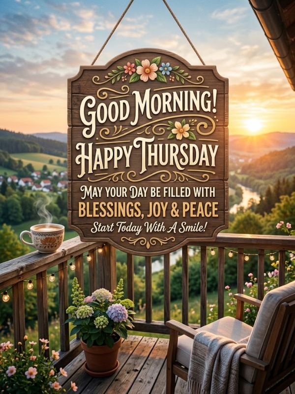 good morning happy thursday blessings